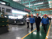 福田汽車(chē)股份常務(wù)副書(shū)記、監(jiān)事會(huì)主席邢洪金一行來(lái)訪大明泰安加工中心